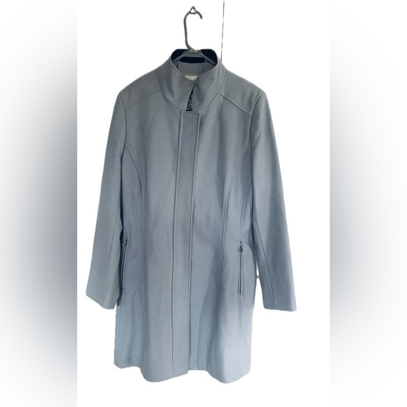 Calvin Klein Wool Coat - Picture 4 of 12